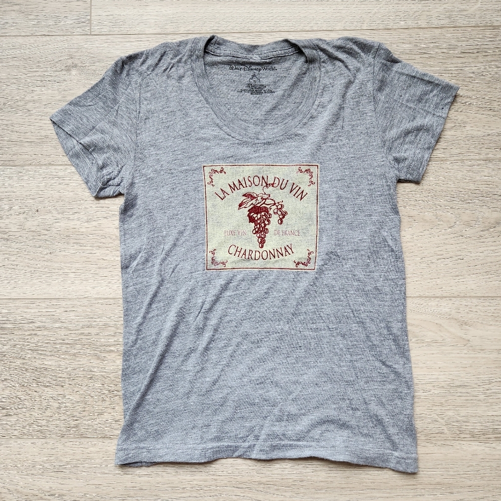 Walt Disney World Epcot France T Shirt Womens Small Food And Wine Festival